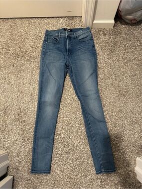 Express Stretch+ Denim Perfect Legging Jeans Light Wash Skinny Size 8R